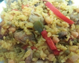 Foto del paso 5 de la receta: Arroz con pollo y garbanzos
