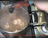 A picture of step 8 of Thai style Prawn Broth.