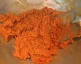 A picture of step 6 of Carrot Ladoo.