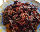 Foto langkah ke 5 dari resep Paru Balado Super Simpel.