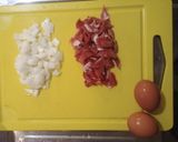 深夜食堂～快速版一鍋到底『羊肉泡菜炒飯』的食譜步驟1照片