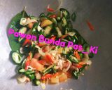 Foto langkah ke 3 dari resep Cumi Asin Cabe Ijo ala Pawon Bunda Pas_Ki 😍.