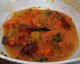 A picture of step 3 of Tomato Dal.