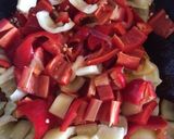 Nyári zöldséges ragu bulgurral recept fázis 7 fotója
