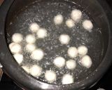 A picture of step 2 of Button Rasmalai.