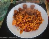 Foto del paso 4 de la receta: Garbanzos mar y montaña