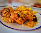 EGYSERPENYŐS csirkecombok tejszínes mustáros szósszal recept fázis 5 fotója