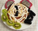 صورة لخطوة 1 من وصفة بان كيك 🥞الفاكهة🥝 والكريما