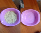 Foto langkah ke 5 dari resep Mpasi 6 bulan "Mashed Potato Chicken Broccoli".