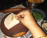 A picture of step 17 of Amritsari aloo kulcha.
