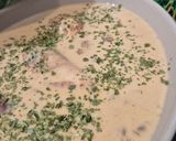 Une image de l'étape 4 de Suprêmes de poulet sauce champignons.