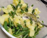 Foto del passaggio 1 della ricetta Torta salata alla ligure 🫛🥔🌿