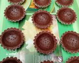 Foto langkah ke 1 dari resep 809.Matcha Chocolate Pudding Pie.