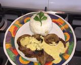 Foto del paso 8 de la receta: Filete encebollado a la plancha con salsa de curry