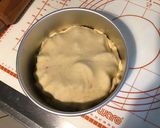 Une image de l'étape 5 de Tarte renversée aux pêches blanches du jardin pâte brisée à la pomme.