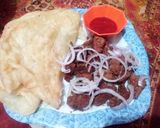 A picture of step 4 of Beef Tikka boti resturent style bohat yummy bani.