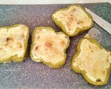 Foto del paso 6 de la receta: Pimiento verde relleno de tortilla de patatas