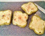 Foto del paso 6 de la receta: Pimiento verde relleno de tortilla de patatas