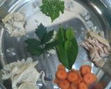 Foto langkah ke 1 dari resep MPASI 6 BULAN 4 BINTANG (SUP AYAM DAUN KELOR).