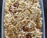 A picture of step 6 of Chicken Fried Rice with Chicken Manchurian.