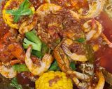 Foto langkah ke 3 dari resep Seafood Asap Bumbu Padang.