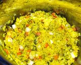 Foto del paso 7 de la receta: Arroz con pollo y macedonia de verduras