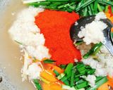 Hình bước làm 2 của món Kim chi cải thảo