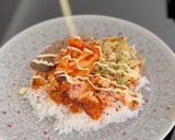 A picture of step 2 of Salmon and rice 🍚 🐠.