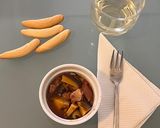 Foto del paso 4 de la receta: Morro con boletus (shiitake), pincho