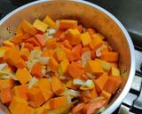 A picture of step 3 of Creamy Pumpkin Soup – Healthy, Easy, Quick, and Budget-Friendly.