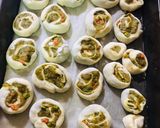 A picture of step 4 of Baked Pinwheel Samosa.