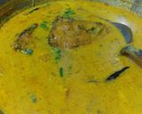 A picture of step 5 of Sorisha dia Rohu macha (rohu mustard curry).