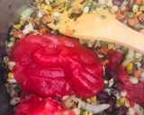 A picture of step 3 of Minestrone Soup.