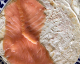Foto del paso 4 de la receta: Fajitas de salmón con queso y tortitas de bonito