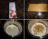 Foto del paso 1 de la receta: Mousse de turrón de Jijona en tarta