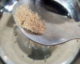 A picture of step 3 of Methi papad sabzi (Fenugreek).