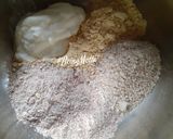 A picture of step 1 of Ragi-Oats Palak Dosa.