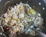 A picture of step 3 of Mutton stew/ Mutton do pyaza.