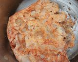 A picture of step 5 of Ragda Patties.
