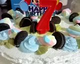 Foto langkah ke 4 dari resep Steamed Rainbow Cake.