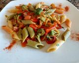 Foto del paso 4 de la receta: Pasta con verduras al wok. ✨️♻️
