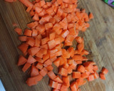 Foto del paso 2 de la receta: Guisantes con jamón y colorido! 🟢🐖🥚🥕