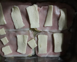 Foto del paso 3 de la receta: Milhojas de papa con jamón y queso