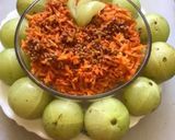 A picture of step 3 of Amla pickle (Takku).