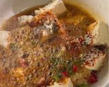 A picture of step 3 of Chili Oil Tofu（油泼豆腐).