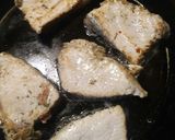 A picture of step 1 of Pork Sandwich with Pickled Onions.