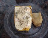 Foto del paso 5 de la receta: Calabaza rellena con milanesa al horno