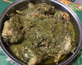 Une image de l'étape 16 de Poulet épicé à l indienne aux cacahuètes, gingembre et coriandre.