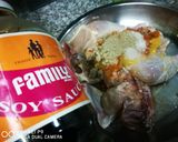 A picture of step 6 of Grilled mango chicken.