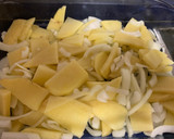 Foto del paso 1 de la receta: Papas panaderas con solomillo al horno